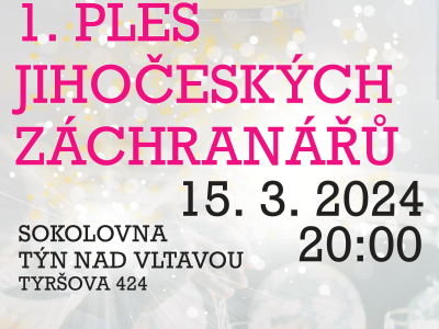 Ples Jihočeských záchranářů